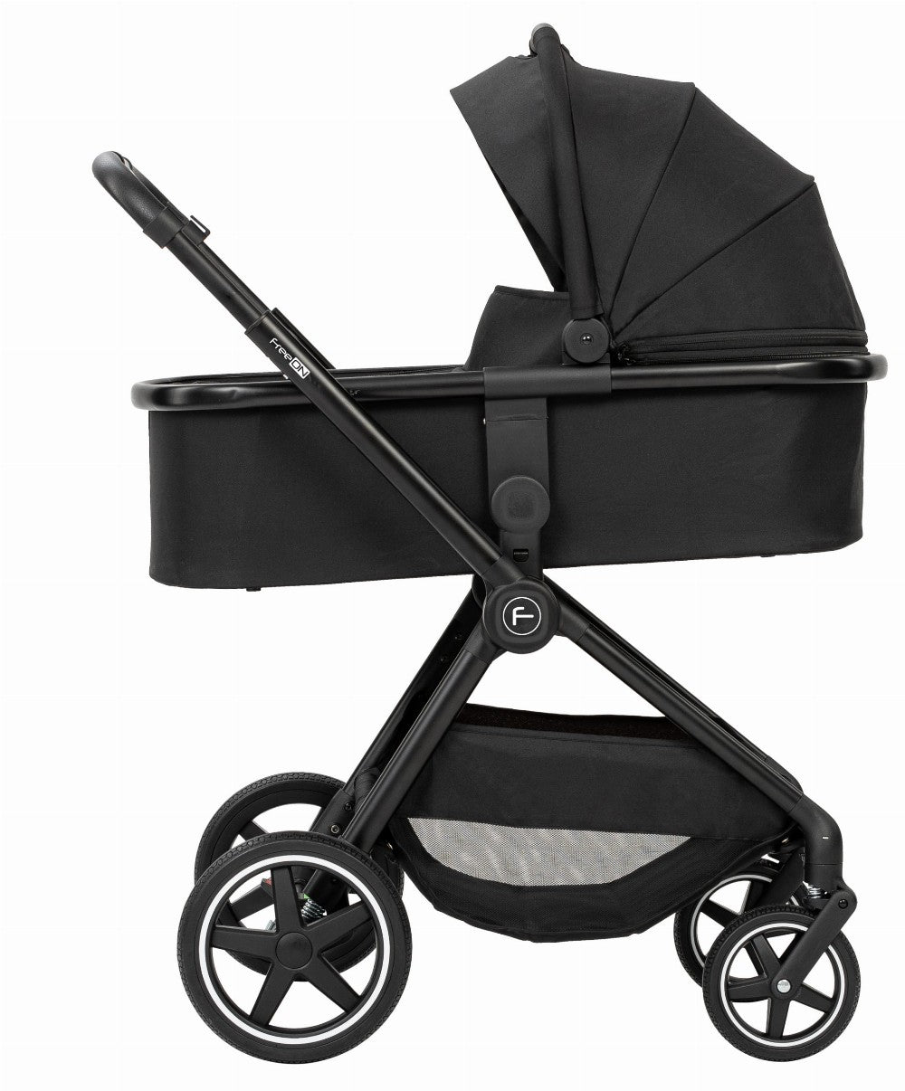 BUNDLE NUMMER 1: 3-in-1 Kinderwagen „ZACK“ + BABYBETT AVA 120cm X 60cm inkl. Matratze